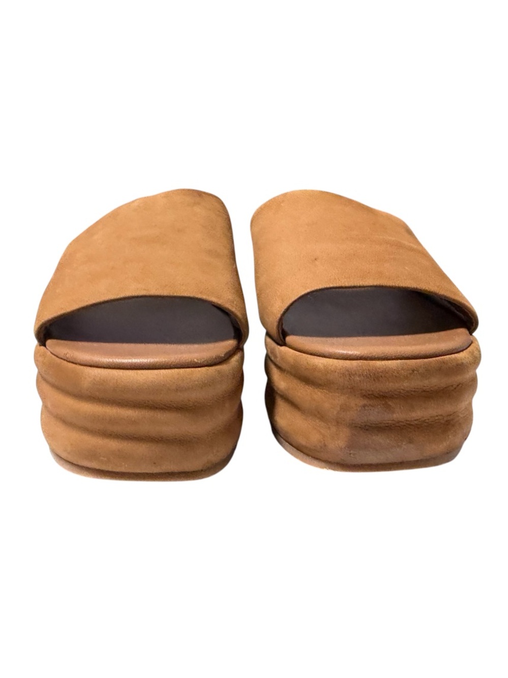 Free People Harbor Platform Sandal Tan Size 9 - Picture 4 of 10